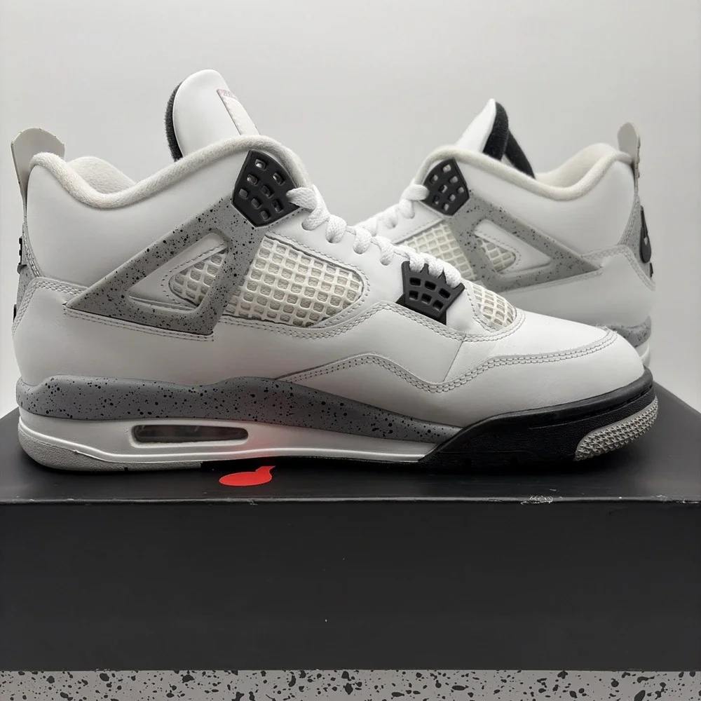 Size 10 - Air Jordan 4 Retro OG 2025 White Cement(FV5029-100)